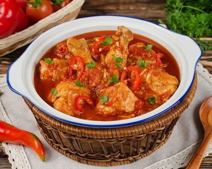 Чахохбили из курицы по-грузински