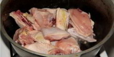 чахохбили из курицы с картошкой