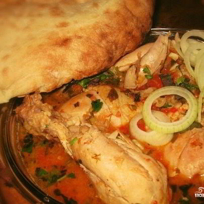 Чахохбили из курицы в духовке