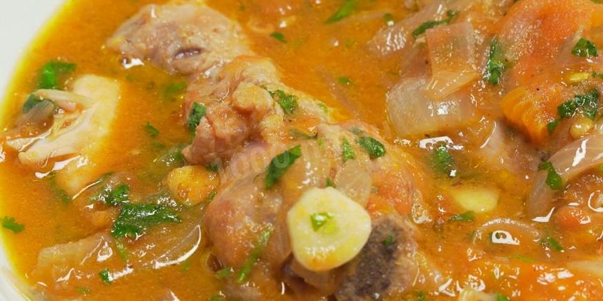 Рецепт чахохбили с белым вином