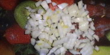 чахохбили с фасолью