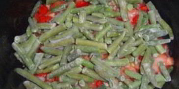 чахохбили с фасолью