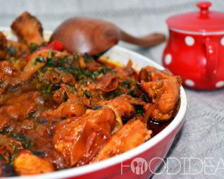 Чахохбили с картошкой