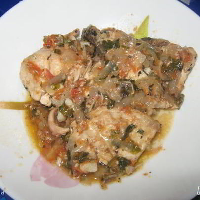 Чахохбили с курицей