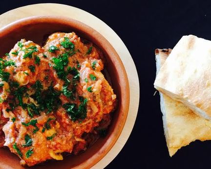 Чахохбили с орехами