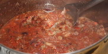 чахохбили с помидорами