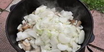 чахохбили в казане