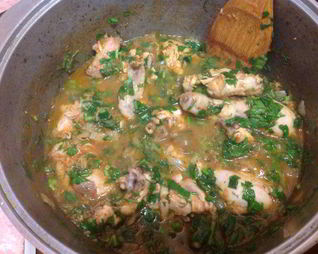 Чахохбили в помидорах