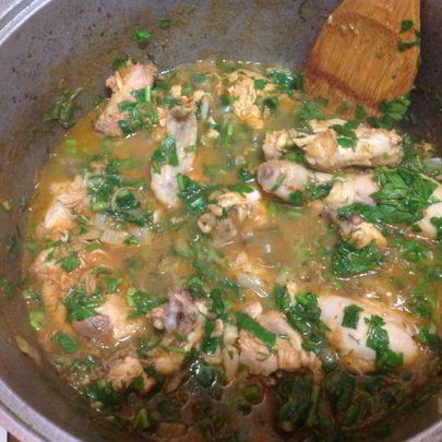 Чахохбили в помидорах