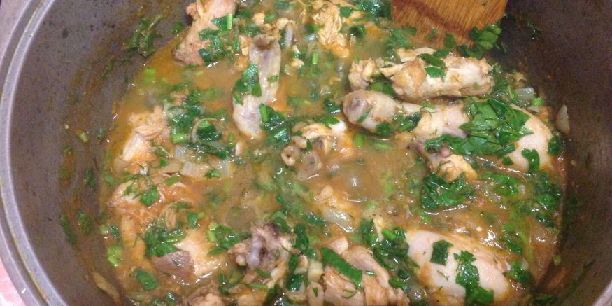 Рецепт чахохбили в помидорах