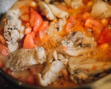 Классическое чахохбили из курицы