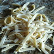 Рецепт Домашней лапши на яйцах