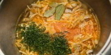 домашняя лапша с курицей