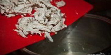 домашняя лапша с курицей