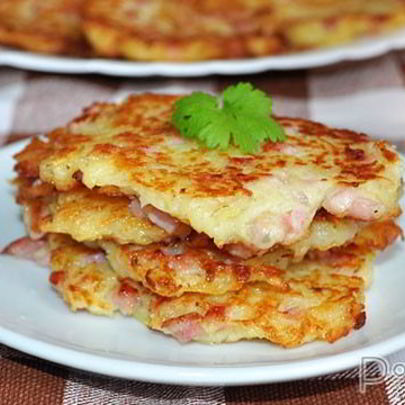 Чешские драники с пивом — брамбораки