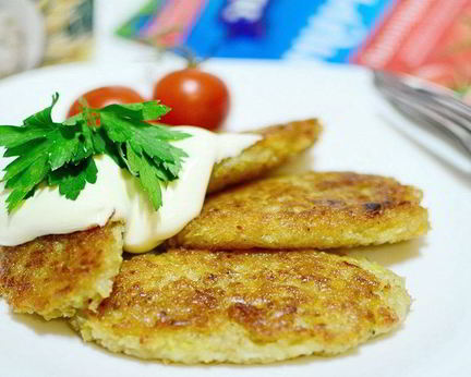 Диетические картофельные драники