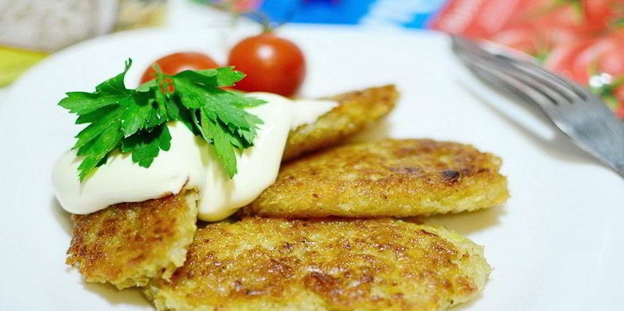 Рецепт диетических картофельных драников