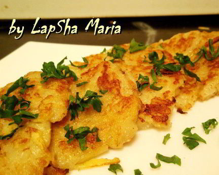 Драники без яйца с овсяными хлопьями