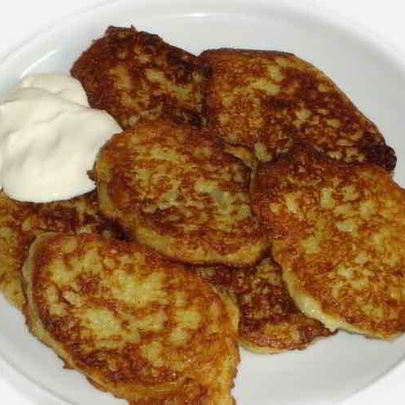 Драники из кабачка с сыром