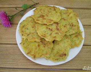 Драники из тыквы