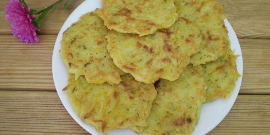 Рецепт драников из тыквы