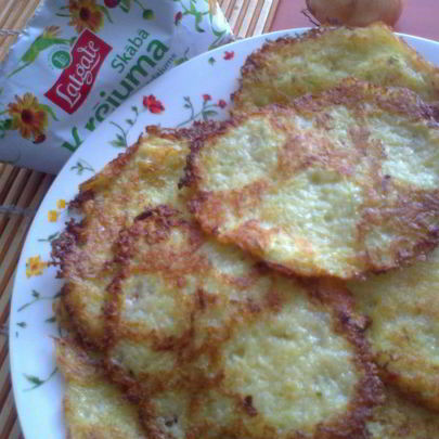 Драники к бульону