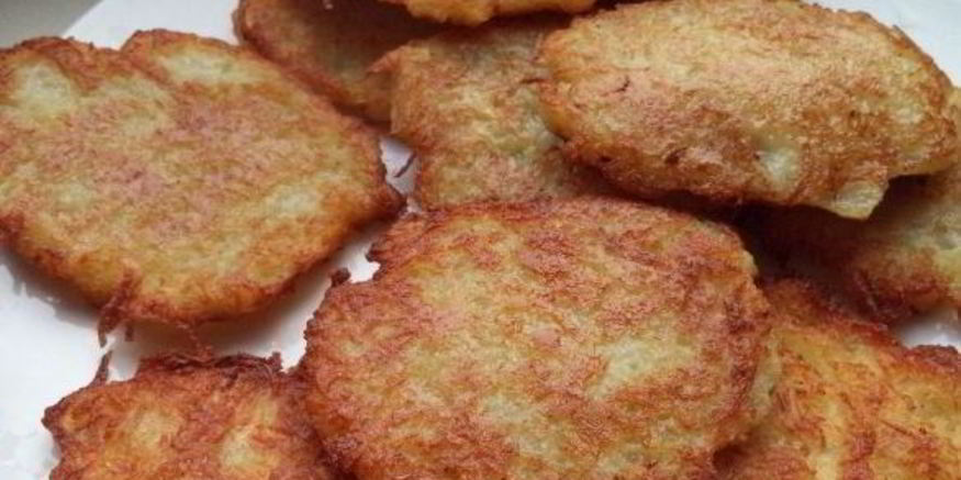 Рецепт драников картофельных постных