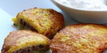 драники картофельные с фаршем