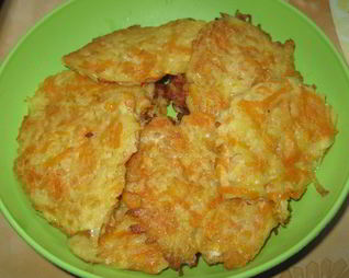 Драники картофельные с тыквой