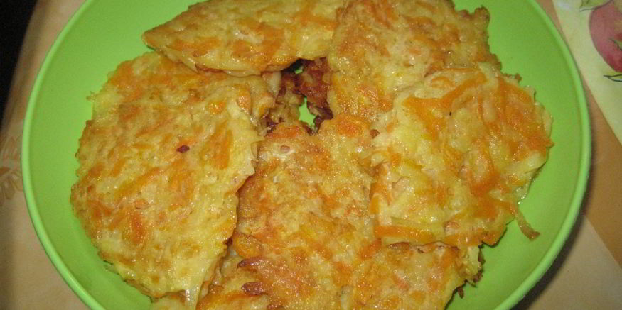 Рецепт драников картофельных с тыквой