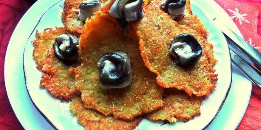 Рецепт драников морковно-картофельные с килечкой