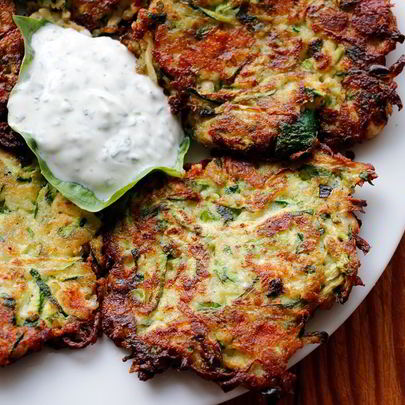 Драники с брынзой