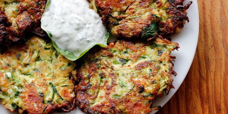 Рецепт драников с брынзой