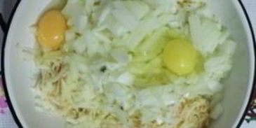 драники с чесноком