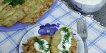 драники с чесноком