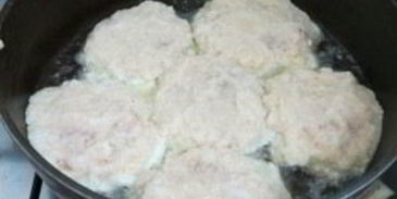 драники с фаршем куриным