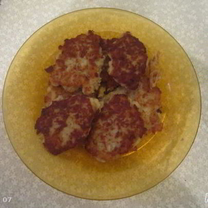 Драники с фаршем