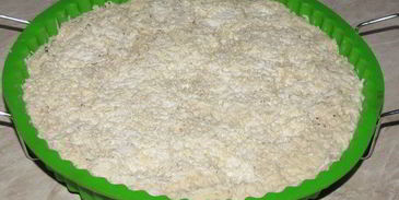 драники с грибами и кунжутом, запеченные в духовке