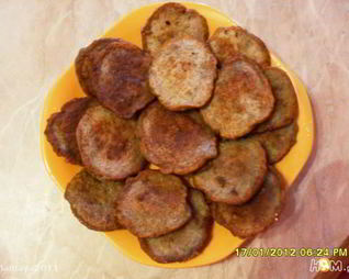 Драники с печенкой