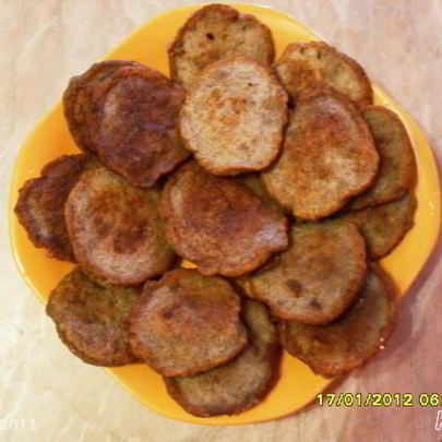 Драники с печенкой