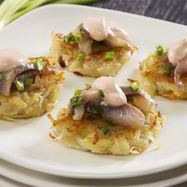 Рецепт Драников с селедкой