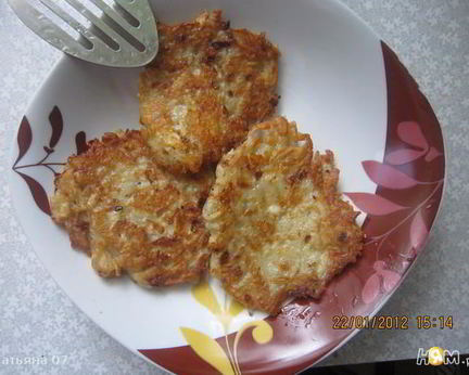 Драники с сыром