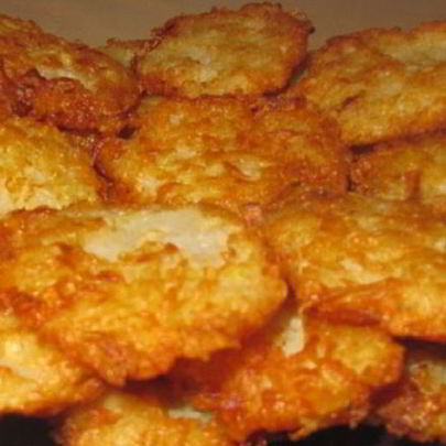 Драники с творогом