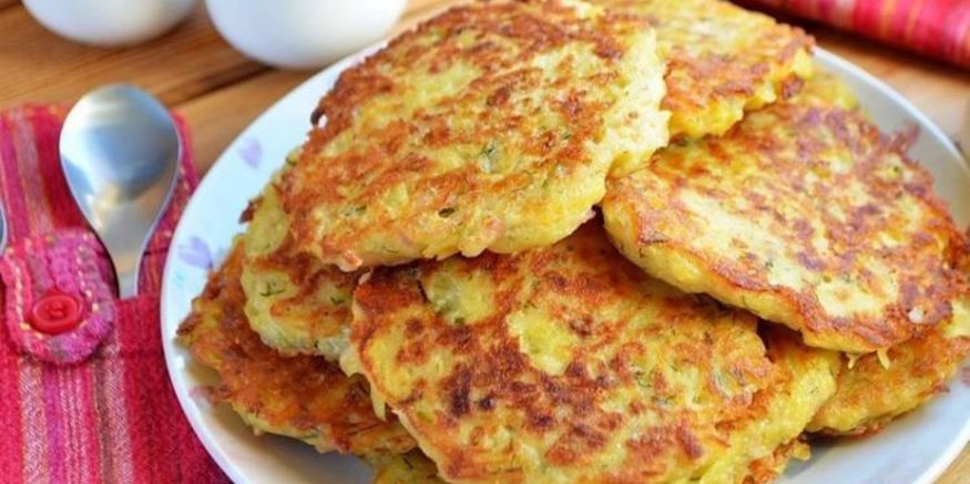 Рецепт драников с ветчиной