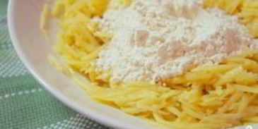 картофельные драники с беконом