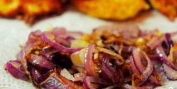 картофельные драники с беконом