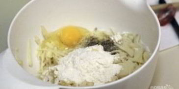 картофельные драники с грибами