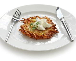 Картофельные драники с репой