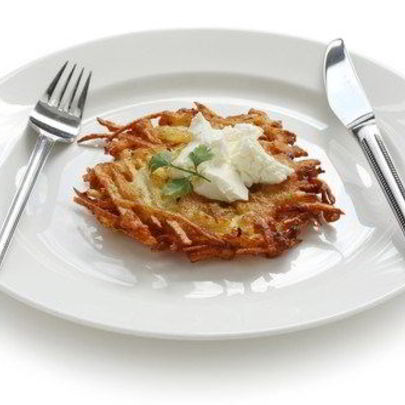 Картофельные драники с репой