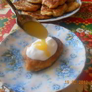 Рецепт Латкеса из яблок — яблочных драников